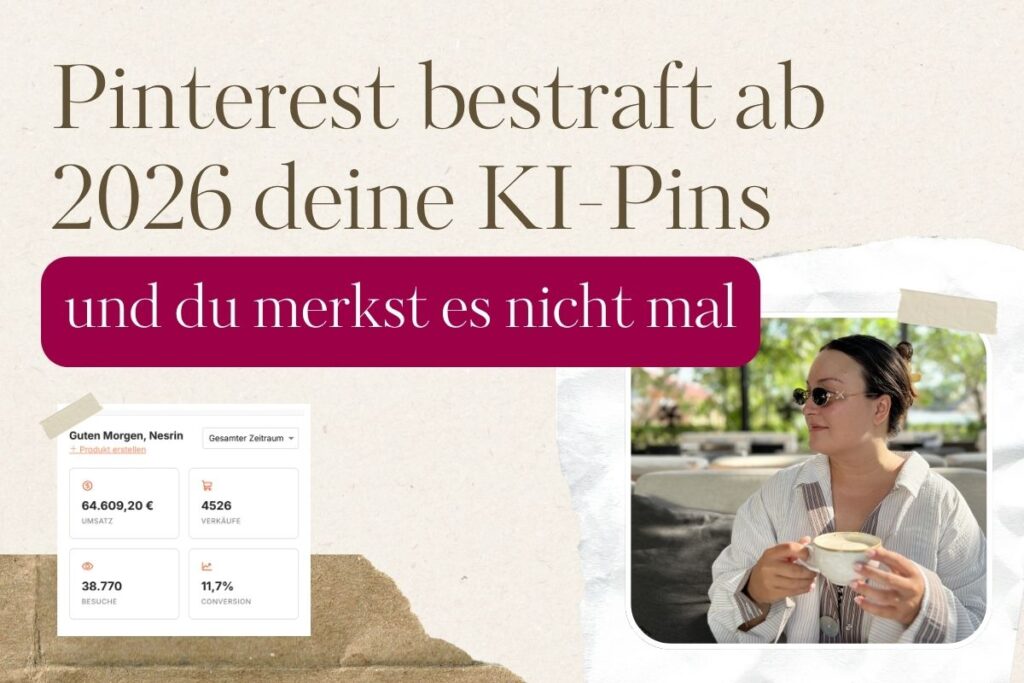 Warum ich nur 3 Pinterest Pins am Tag poste