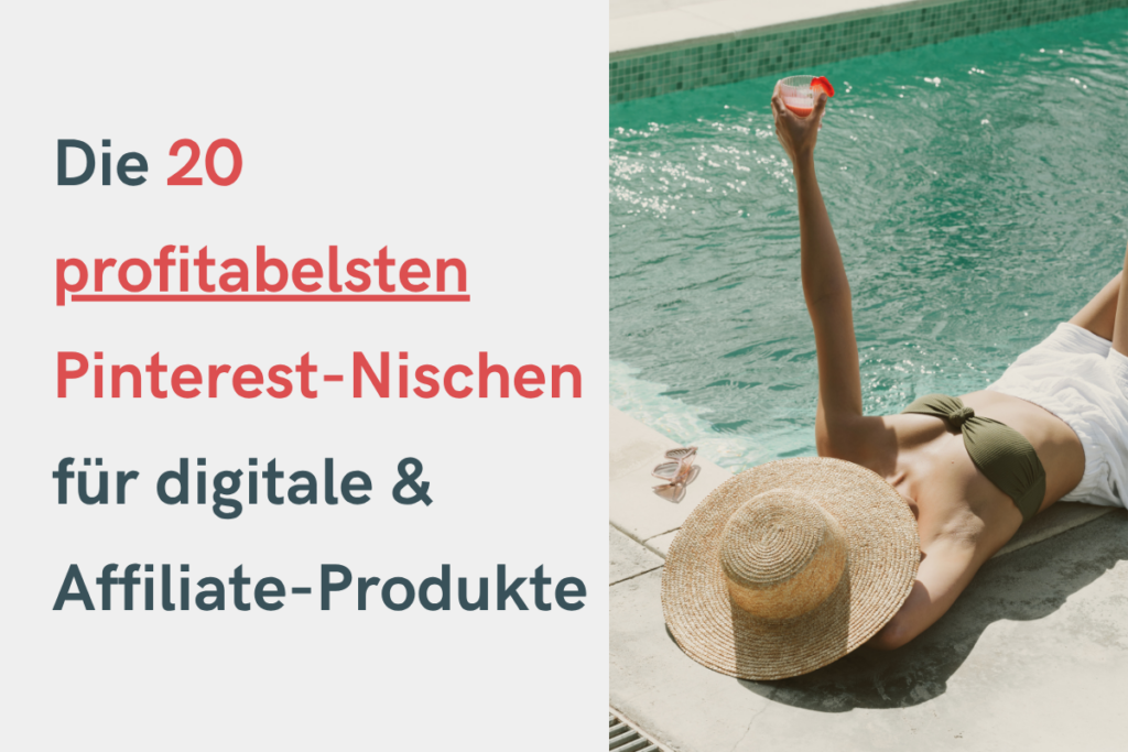 Die 20 profitabelsten Pinterest-Nischen